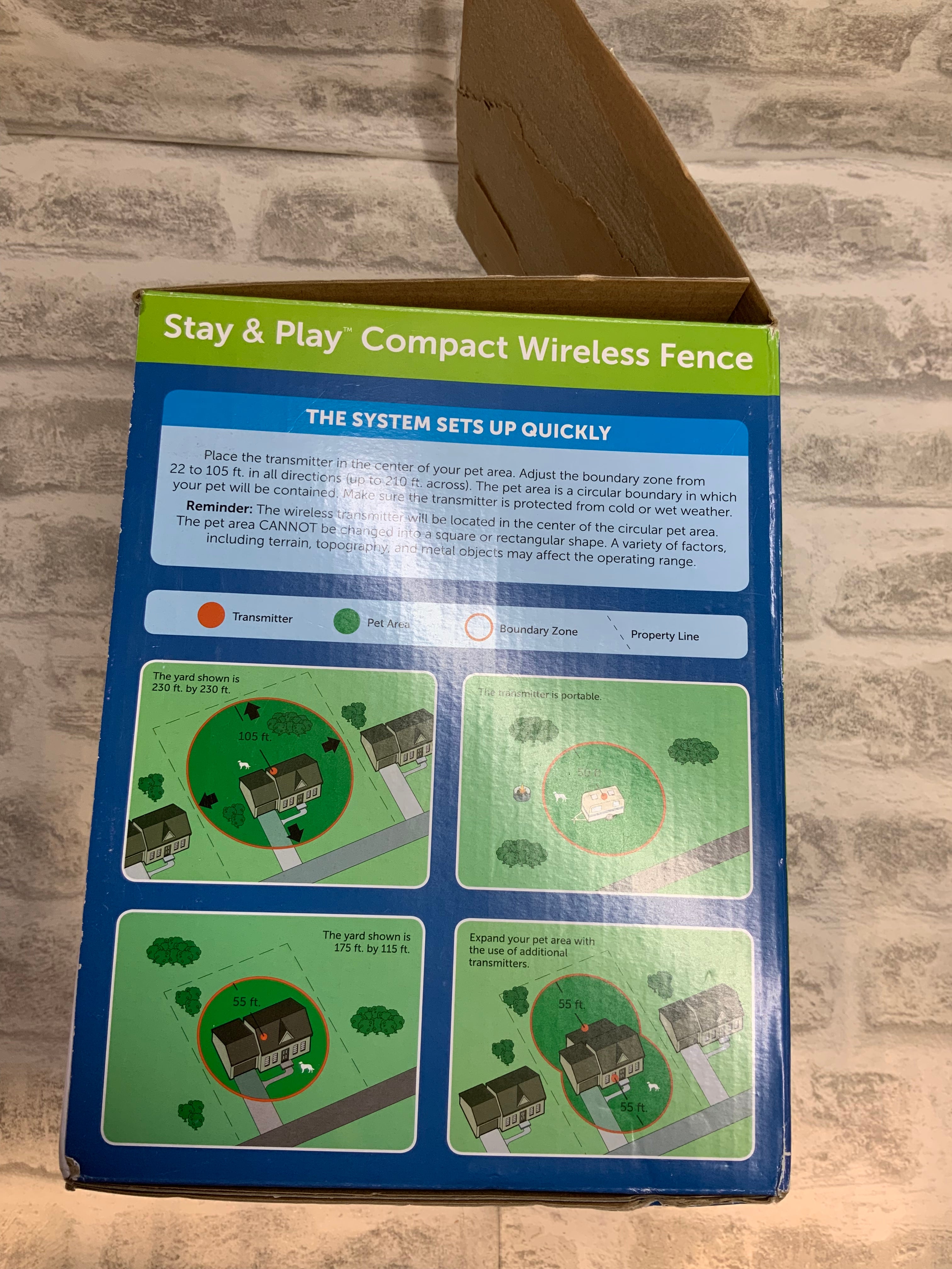 PetSafe Stay & Play Compact Wireless Fence for Dogs & Cats (7539676938478)